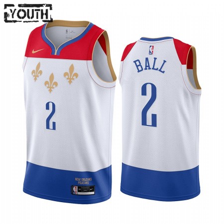 Dres New Orleans Pelicans Lonzo Ball 2 2020-21 City Edition Swingman - Dječji